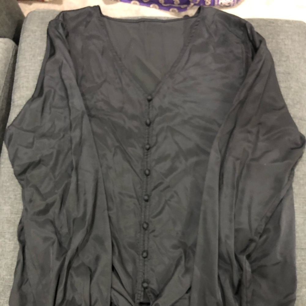 Asian Style Button Down